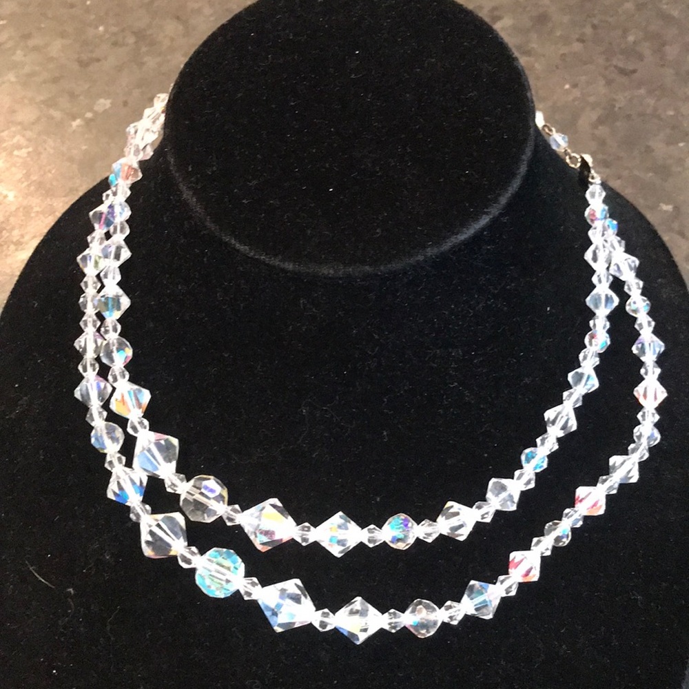 VTG Crystal necklace